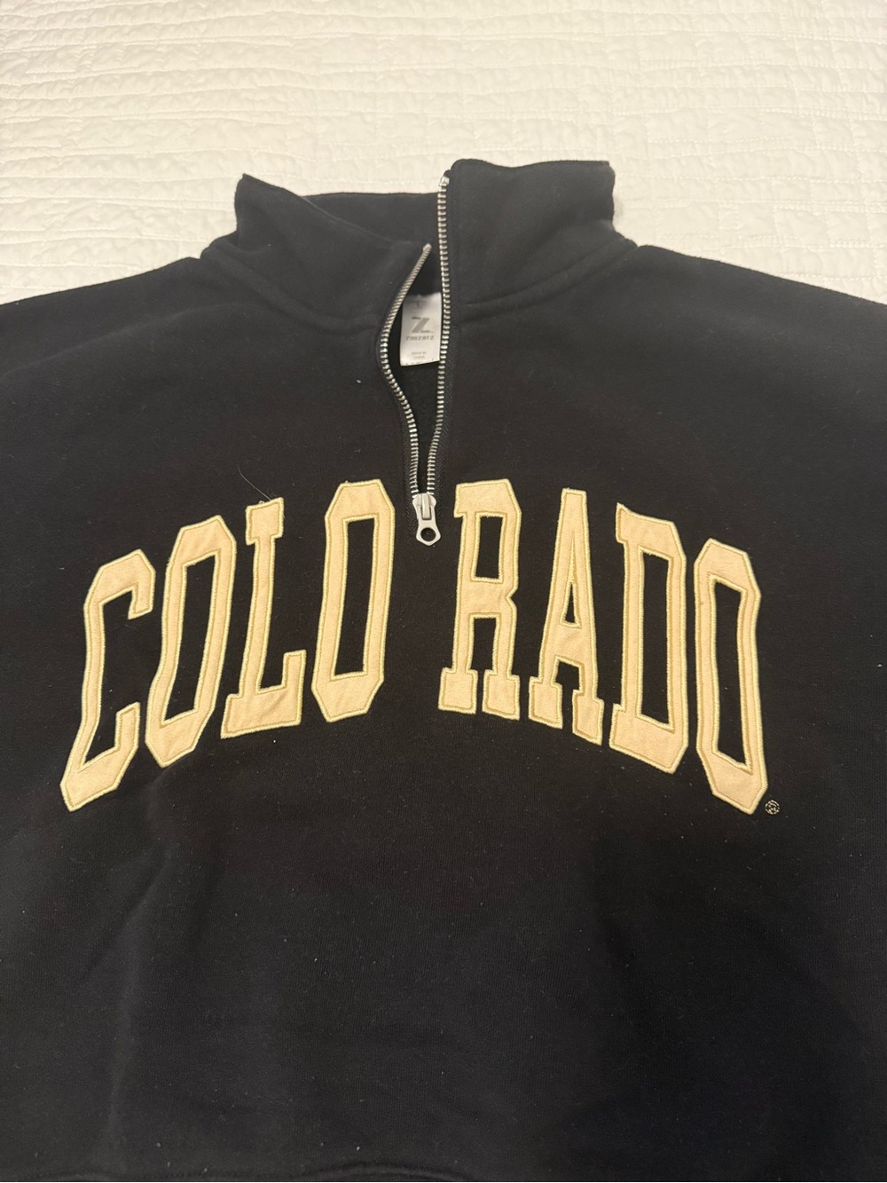CU Boulder Half-Zip Pullover Sweatshirt